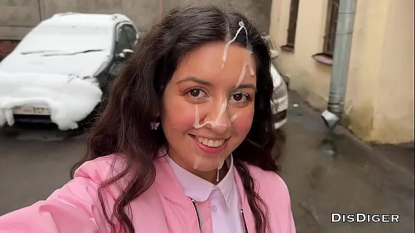 A cute girl was fucked, cum on her face and she went to college covered in cum - Cumwalk ऊर्जा ट्यूब देखें