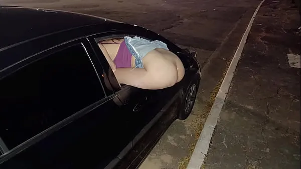 Watch Married with ass out the window offering ass to everyone on the street in public energy Tube
