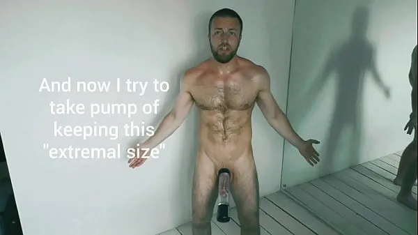 Obejrzyj Automatic penis pump use by Kostya Kazennykanał energetyczny