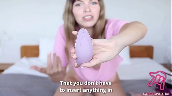 1st time Trying Air Pulse Clitoris Suction Toy - MyBadReputation Enerji Tüpünü izleyin