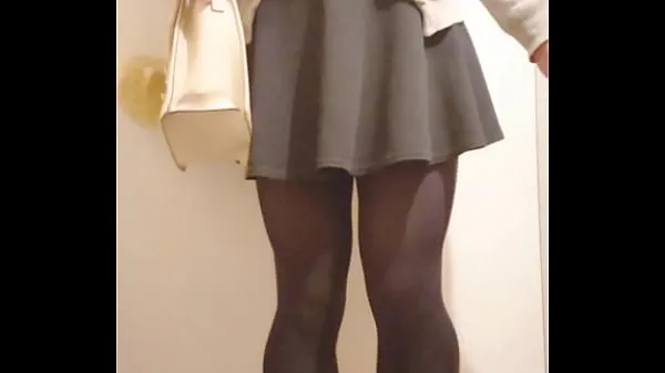 Tonton Japanese girl public changing room dildo masturbation Energy Tube