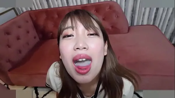 Watch Big breasted married woman, Japanese beauty. She gives a blowjob and cums in her mouth and drinks the cum. Uncensored energy Tube
