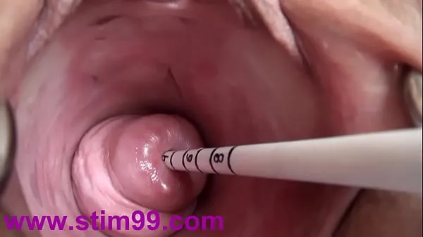 Watch Extreme Real Cervix Fucking Insertion Japanese Sounds and Objects in Uterus energy Tube